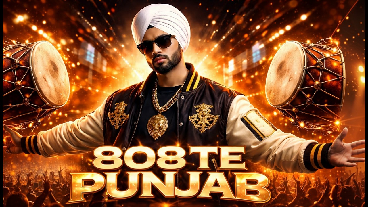 808 Te Punjab | RyVaan Singh | Punjabi 808 Trap x Dhol Fusion
