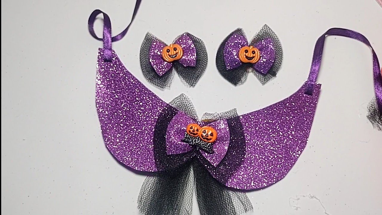[PASSO A PASSO ] Conjunto pet para Halloween