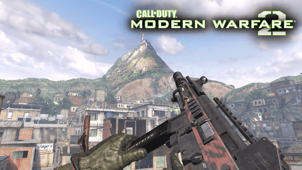 38-7 - UMP-45 On Favela - Call of Duty: Modern Warfare 2 - Gameplay (2009) - No Commentary