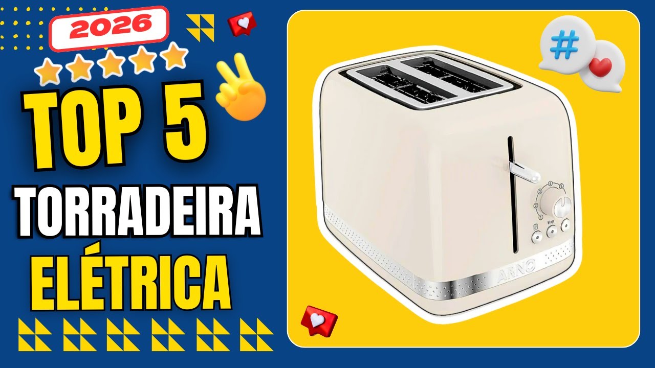 TOP 5 Melhores TORRADEIRAS ELÉTRICAS de 2026: Qual Vale a Pena?