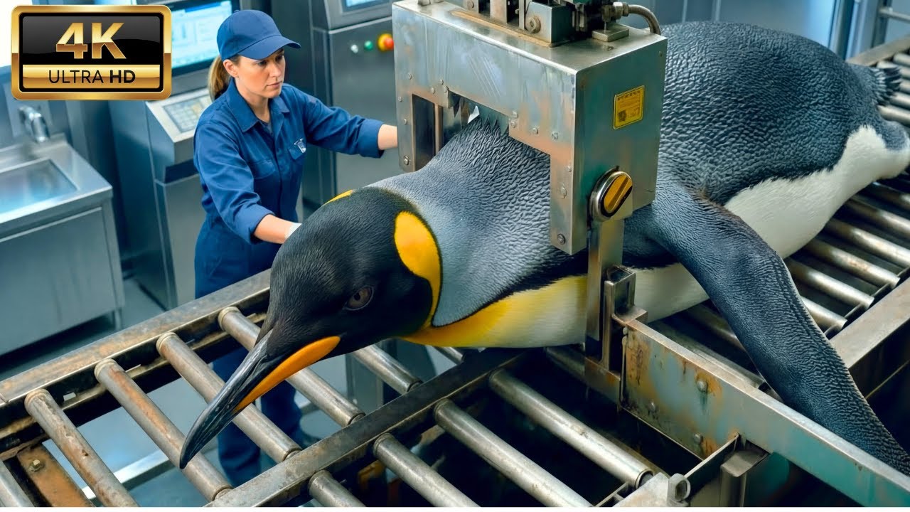 Inside the Modern Penguin Meat Factory: The Incredible Process You’ve Never Seen (Full Process)