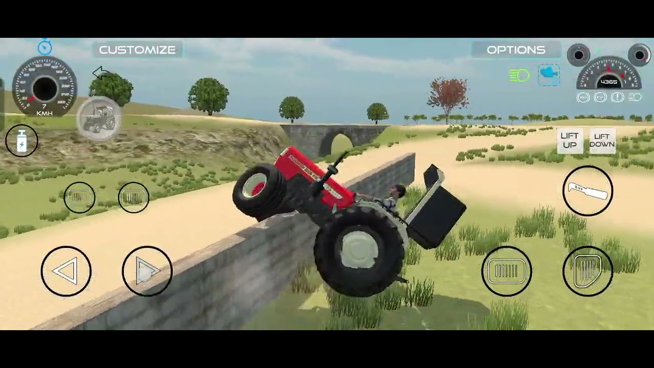 855 game hai tractor