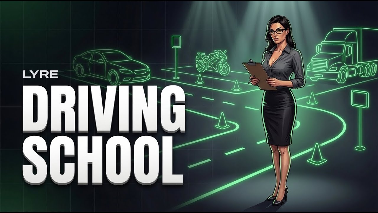 Driving School : Most Realistic FiveM Driving School Script - Lyre Scripts