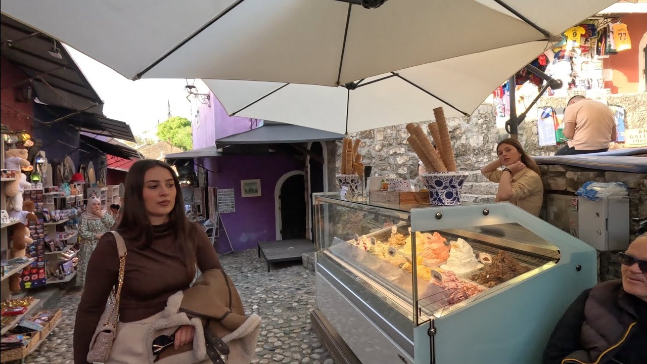 4K Walking Tour | Mostar, Bosnia and Herzegovina 🇧🇦