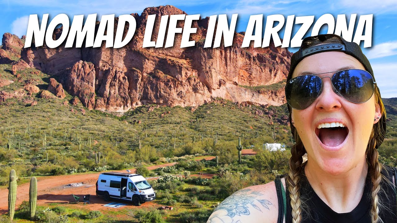We boondocked in Arizona for the WHOLE winter 