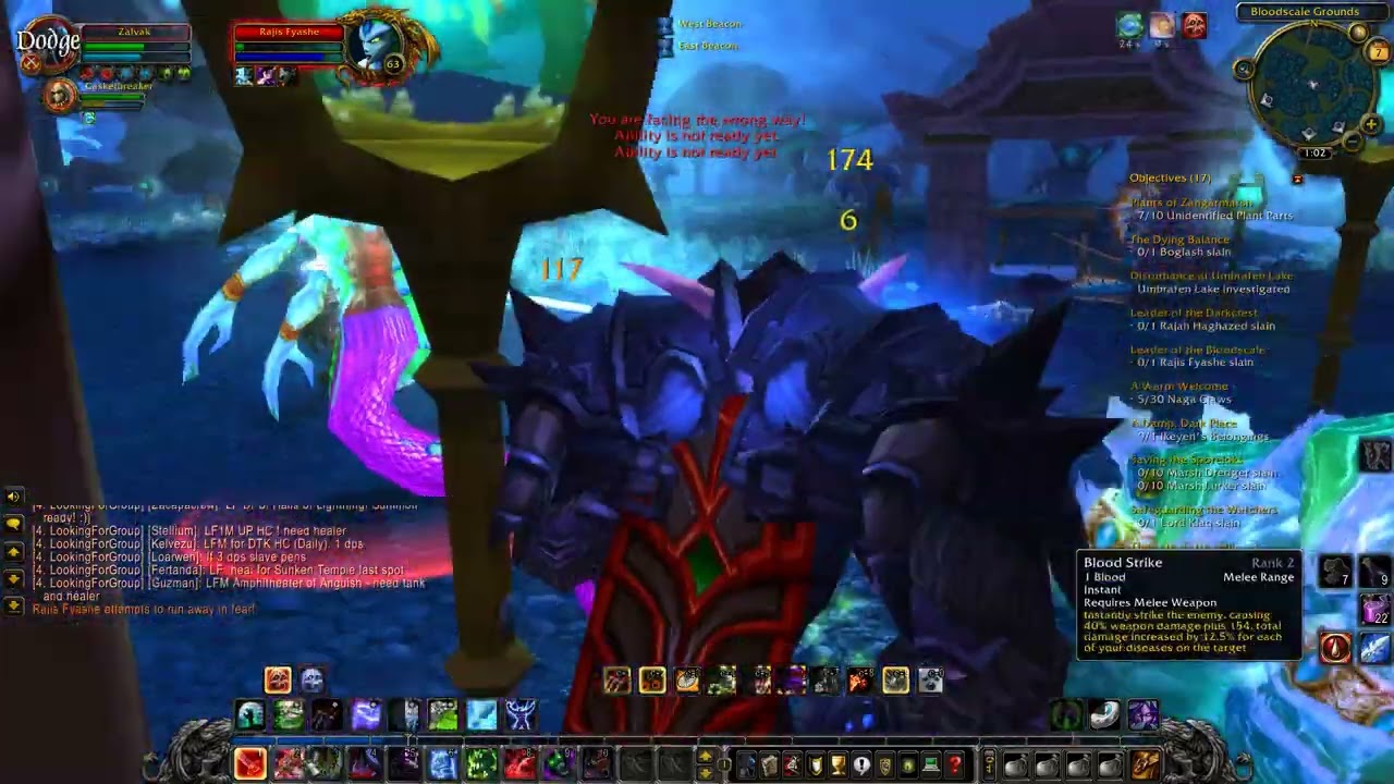 Zangarmarsh Questing | Naga Claws - WOTLK Classic