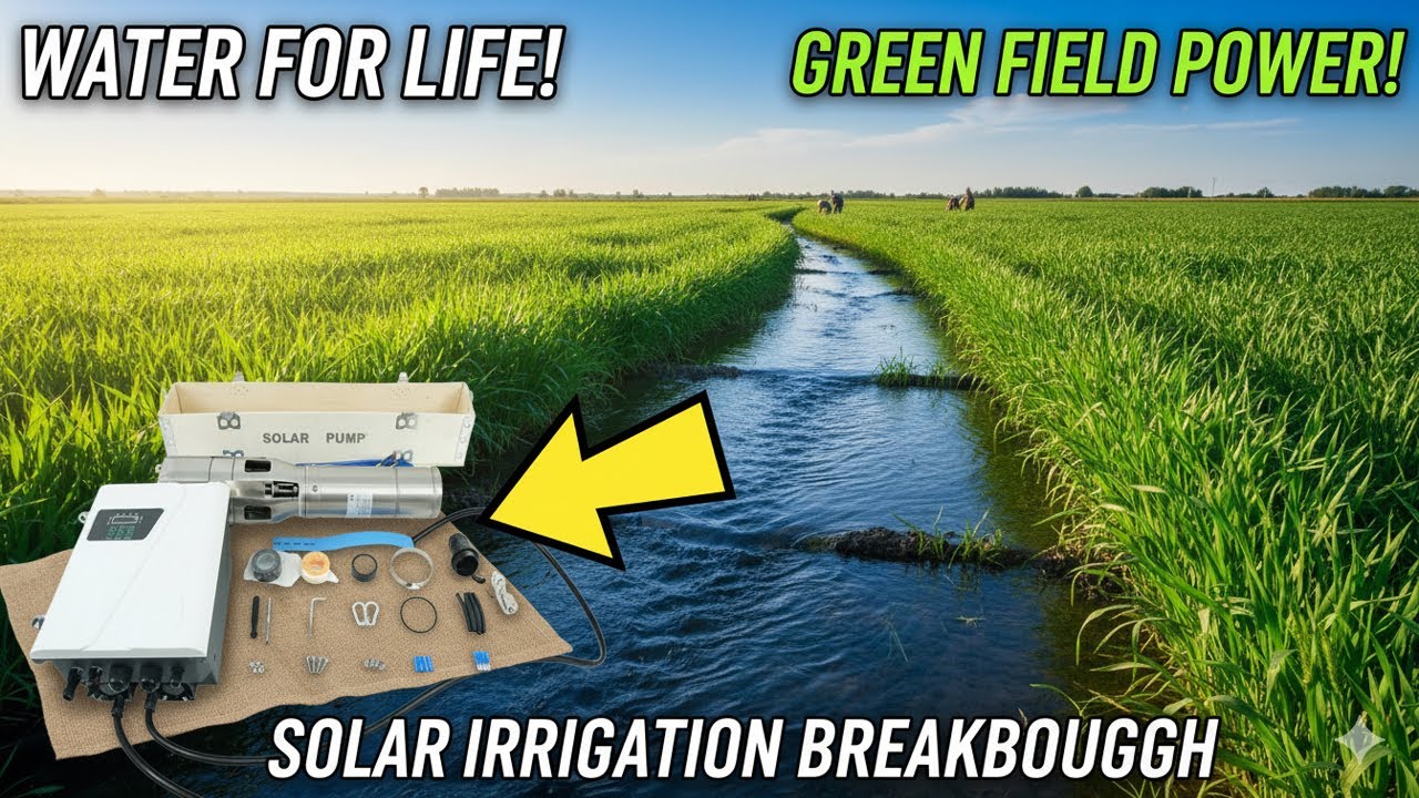 Difful Solar Water Pump Review – Kheton ki Aabpashi ka Behtareen Solar Pump | Bijli Free Solution