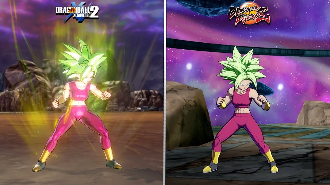 DBXV2 vs DBFZ : Super Saiyan Kefla Special Moves/Attacks Comparison! Which Game is better ?