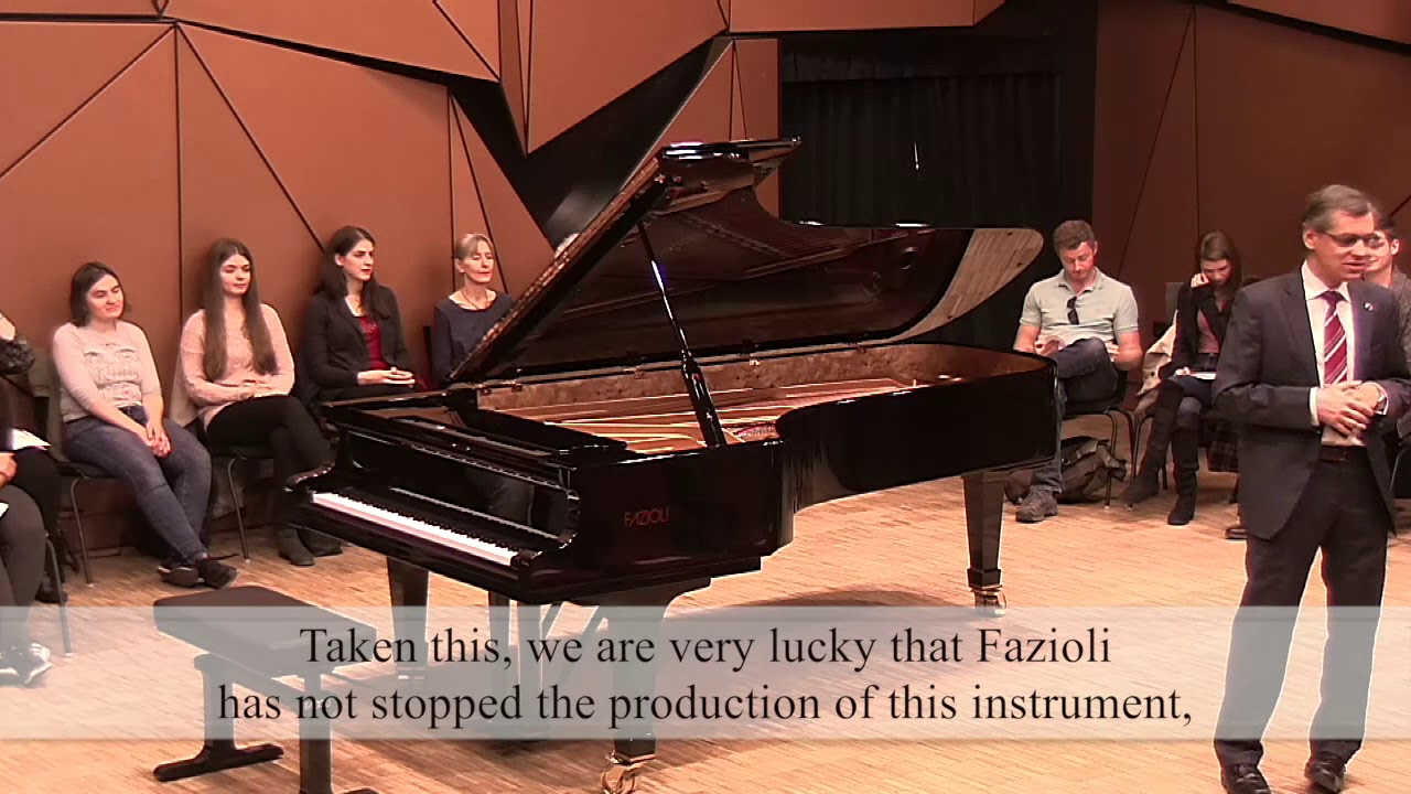 PTE MK ZMI Fazioli Avató Hangverseny I. / Fazioli Inauguration Concert I.