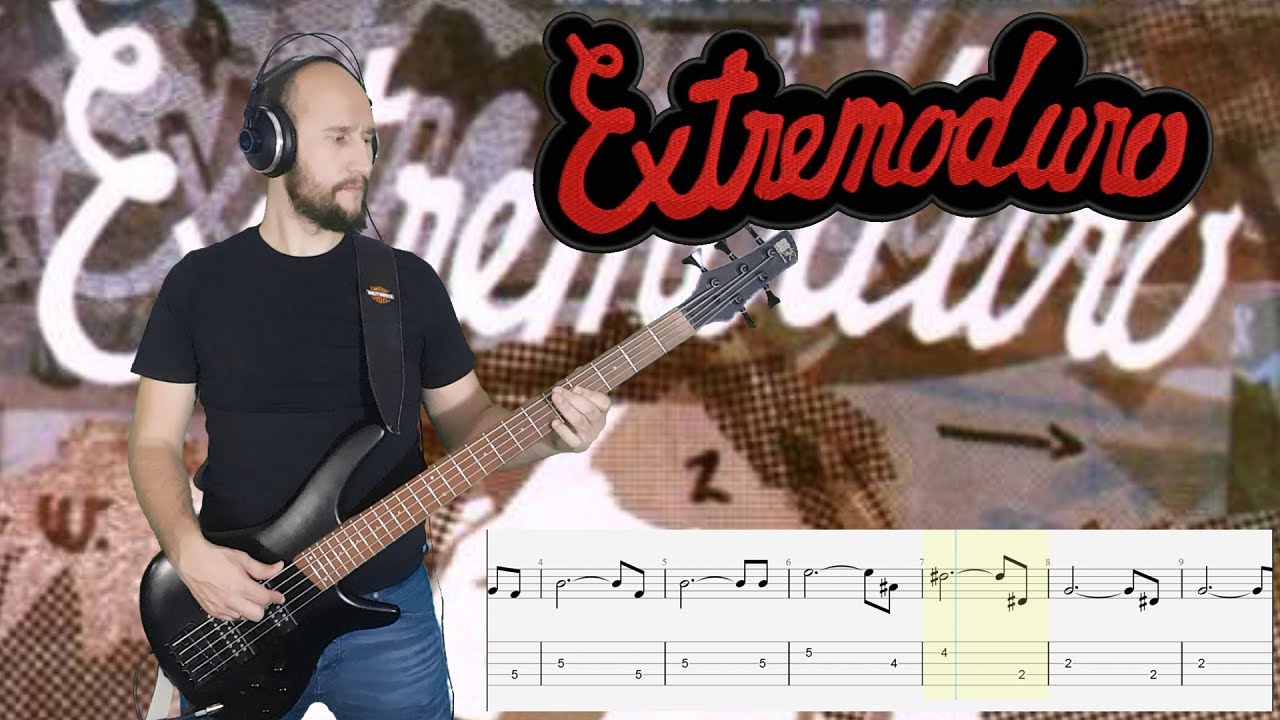 Extremoduro Bass Cover (+Tab): Destrozando 
