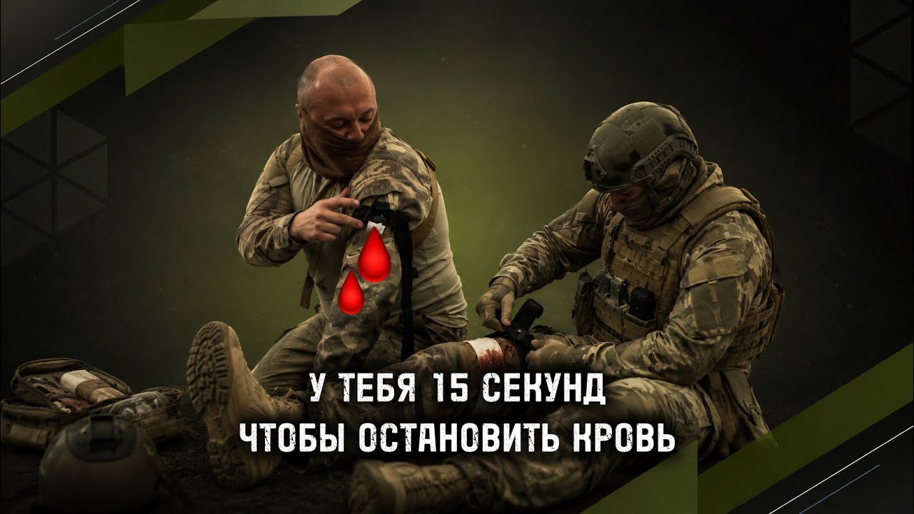 Остановка кровотечения при ранении. Жгут эсмарха - техника наложения. Инструкция от военного медика.