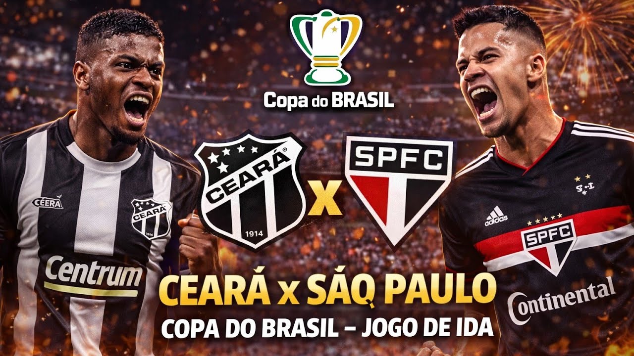 DECISÃO NO CASTELÃO! 😱 Ceará x São Paulo | Copa do Brasil