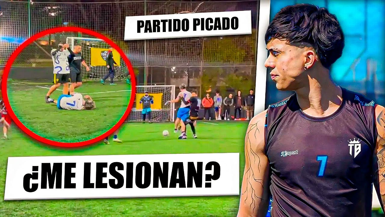 ME QUIEREN LESIONAR y SE PICA ⚽🔥