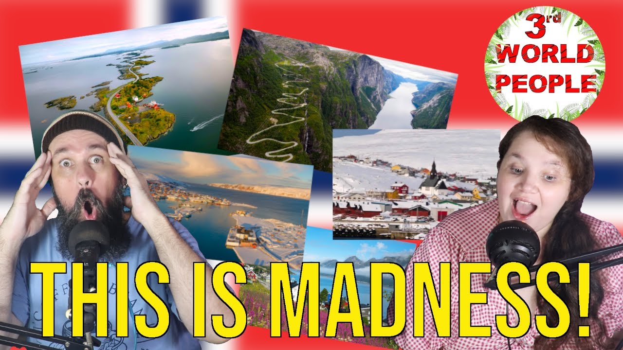 3rd WORLD PEOPLE DISCOVER MIND-BLOWING ROADS IN NORWAY | NORWAY REACTION