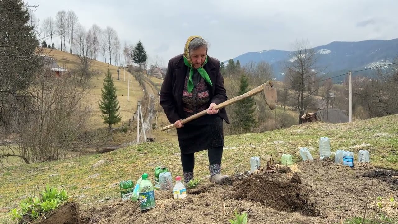 Real life in a Ukrainian village high in the mountains