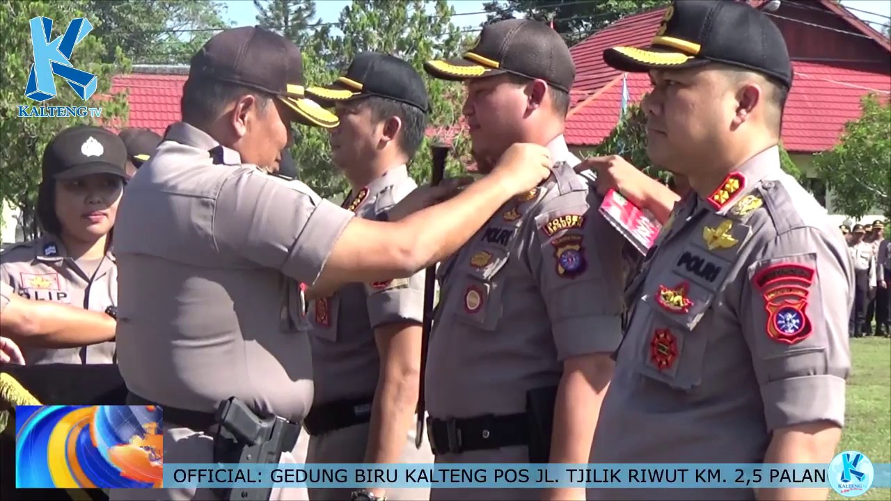SERTIJAB 3 PERWIRA DI POLDA KALTENG