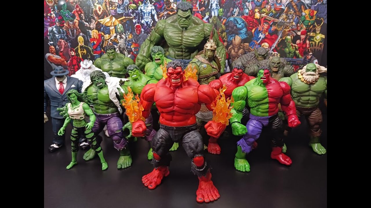 Marvel Select Red Hulk review!!!