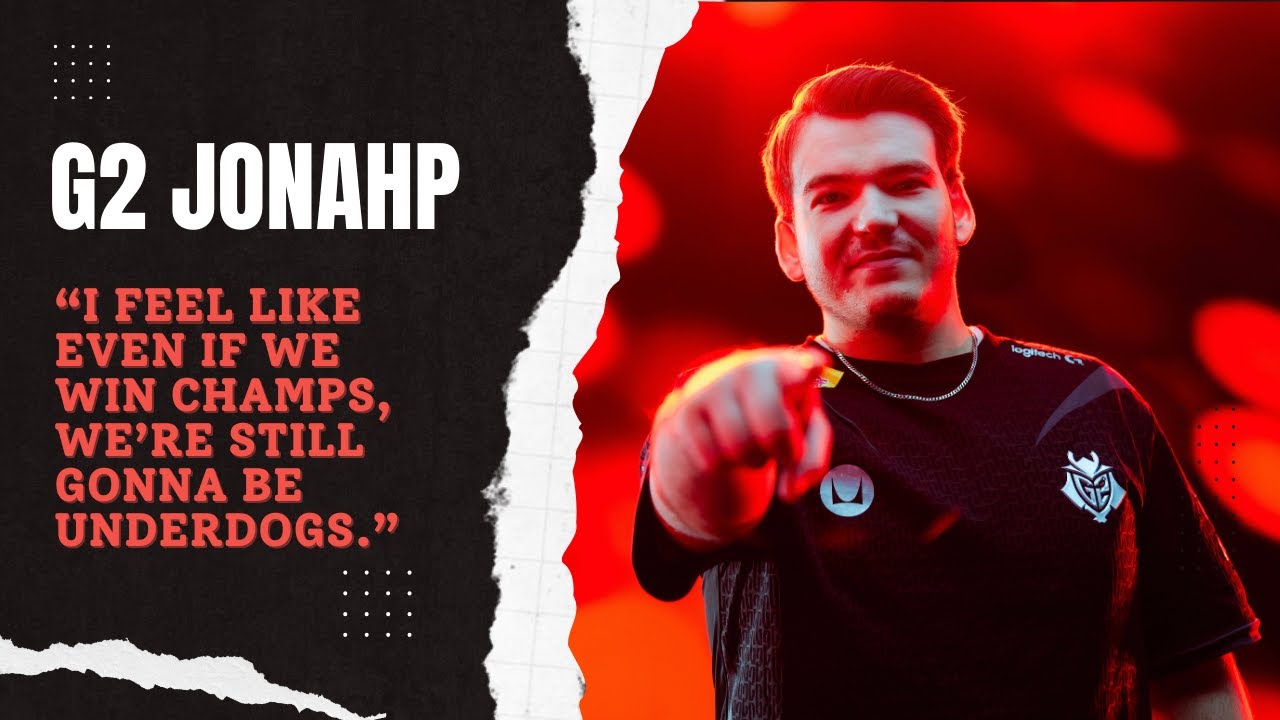 JonahP explains why he thinks G2 are still underdogs in VCT