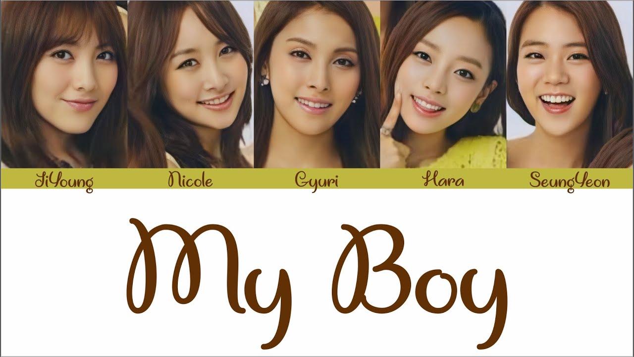 KARA - My Boy (Rom/Eng/Port Lyrics)