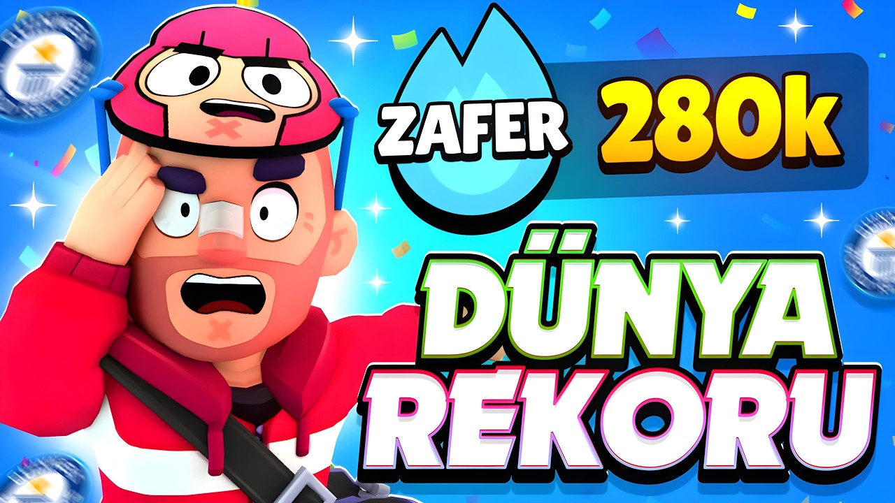 Dünya Rekoru Kıran Türk Oyuncuyla Oynadım🏆 280.000 ZAFER! | Brawl Stars
