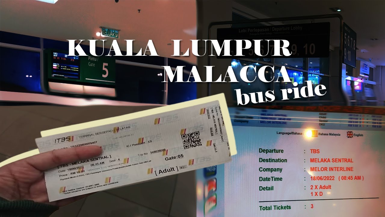Bejalai Chronicles on a shoestring budget | Kuala Lumpur to Malacca via bus