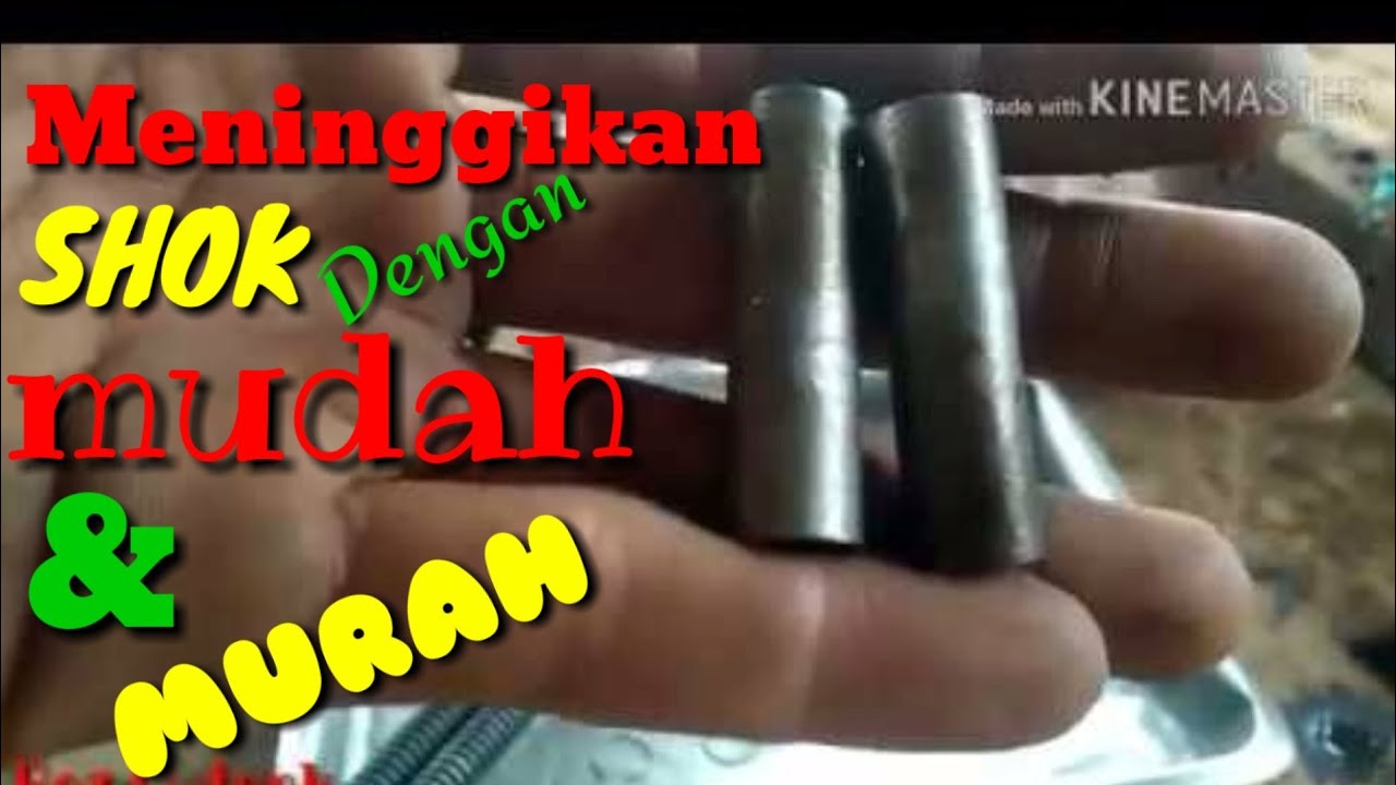 Cara meninggikan sok depan - dengan pen piston