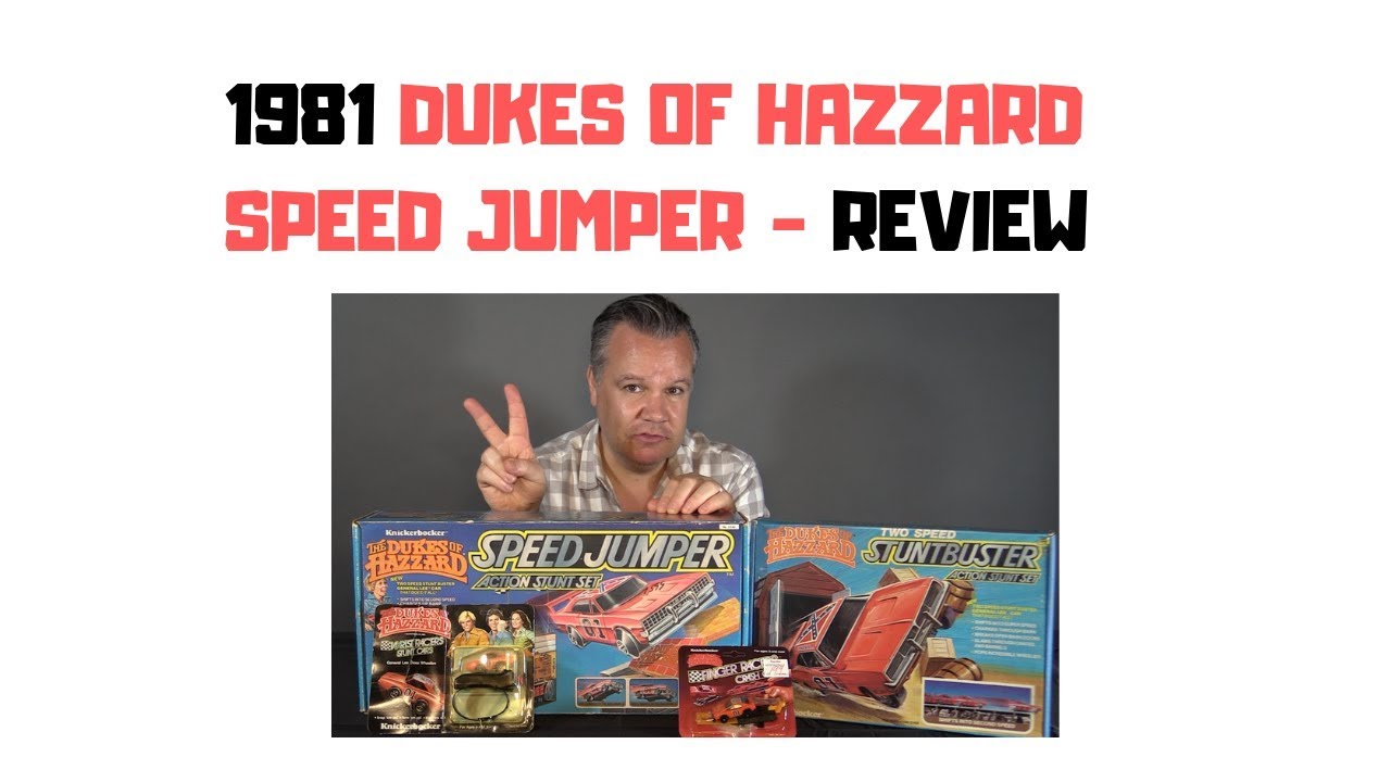DUKES of HAZZARD Speed Jumper Toy From 1981 - Unboxing and Review