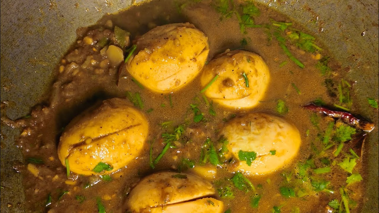 स्पेशल अंडा करी बनाने बिहार तरीका बिना स्पेशल मसालो का🤗🤗🙂