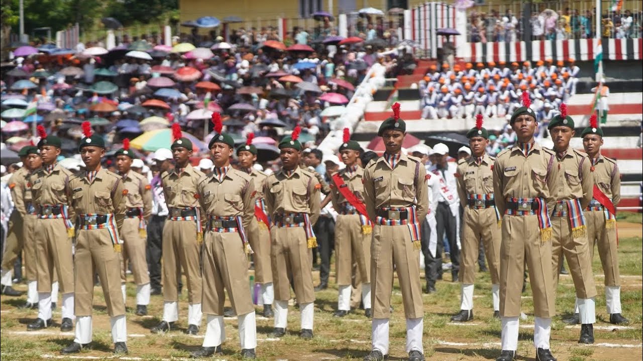 15 August 79th Independence Day Celebration II Diphu Govt.Boys Playground Karbi Anglong,Assam