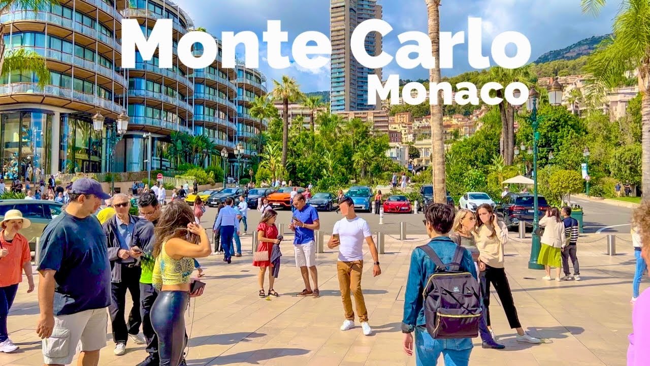 Monte Carlo, Monaco 🇲🇨 - October 2022 - 4K 60fps HDR Walking Tour