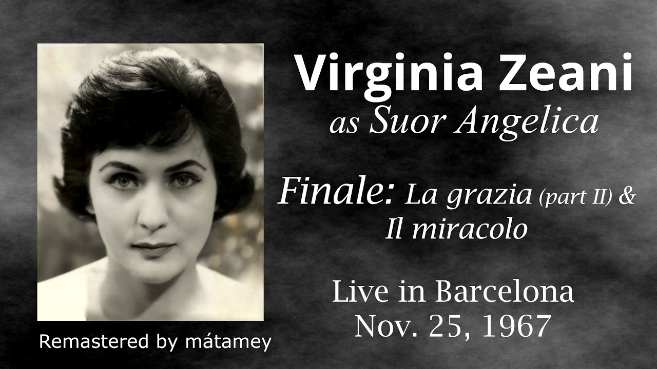 Virginia Zeani: Harrowing Finale Scene as Suor Angelica (Barcelona, 1967)