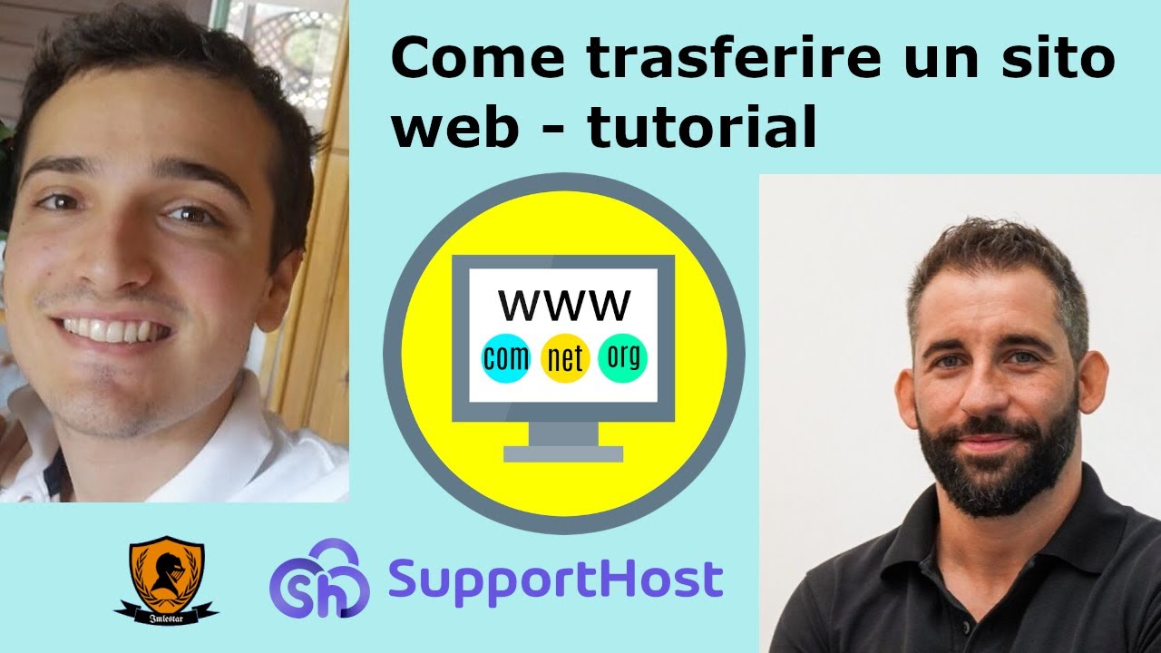 Come trasferire un sito web GRATUITAMENTE con SupportHost - intervista a Ivan Messina