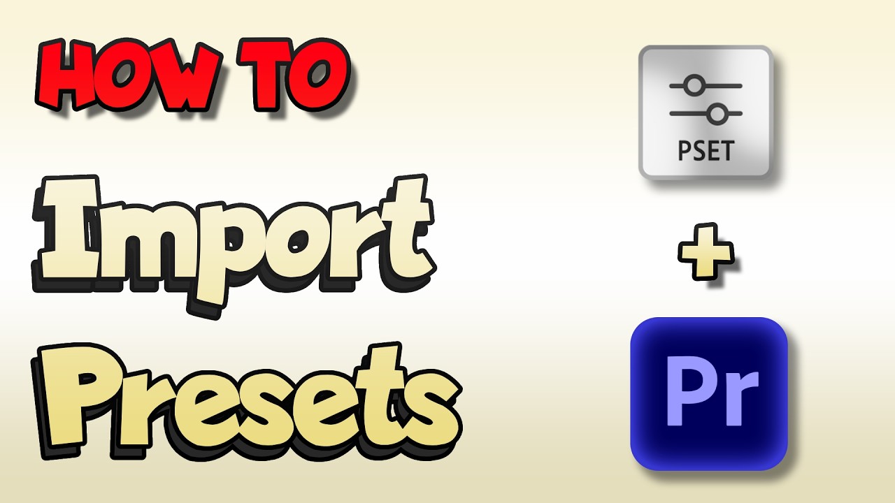 How To Import Presets In To Premiere Pro 2026 (Fast & Easy Method)