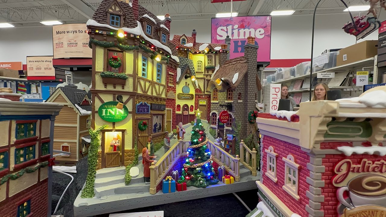 🎄LEMAX XMAS VILLAGE 2024✨| MICHAELS EXCLUSIVE