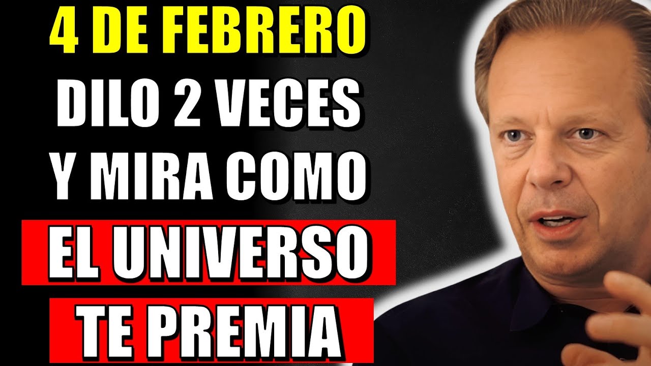 Solo DI ESTO 2 VECES… es la SEÑAL: todo empieza a acomodarse a tu favor | Joe Dispenza