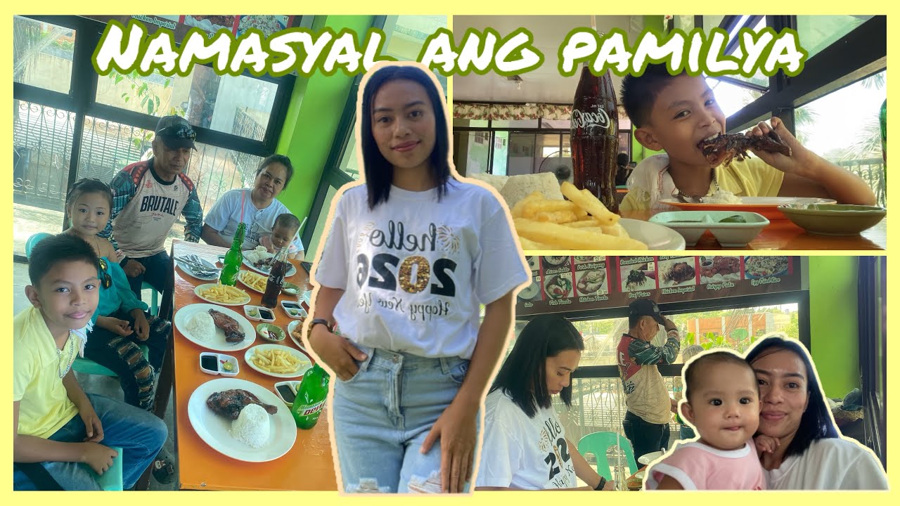 Namasyal at kumain ang buong Pamilya! ❤️