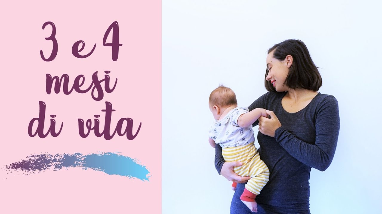 TRE E QUATTRO MESI DI VITA | già il primo dentino??