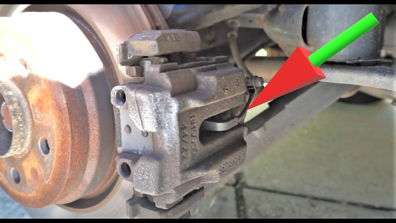 how to replace Rear Brake Ware Sensor ON BMW E90 E91 E92 E93 BRAKE SENSOR RESET