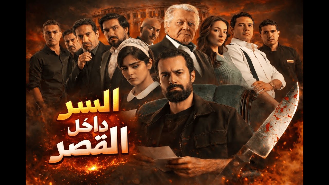 ملخص فيلم قصر الباشا كامل | جريمة غامضة داخل قصر مخيف