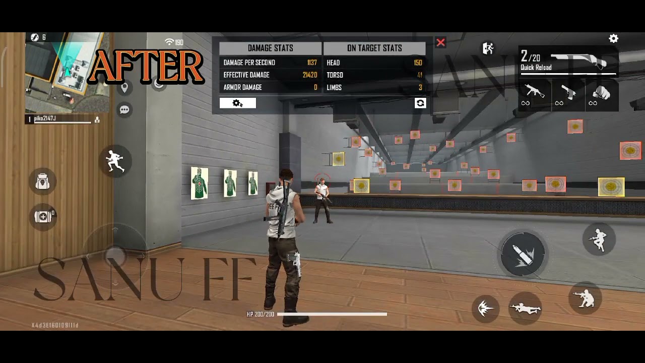 FREE FIRE ANTIBANNED RECOIL  CONTROL AND AUTO AIM / AIM FORWARD/ AIM HEAD LOCK CONFIGURE