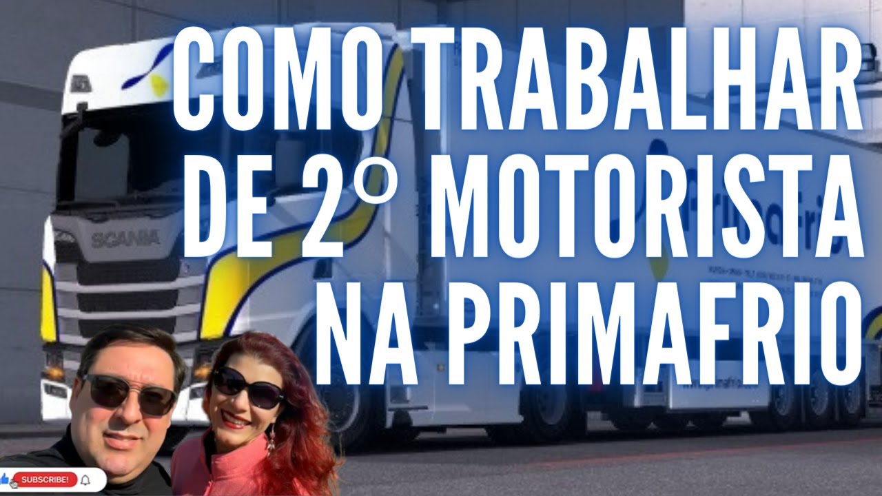 COISAS BÁSICAS PARA INICIAR COMO 2º MOTORISTA NA PRIMAFRIO.#238 #motoristaprimafrio #primafrio