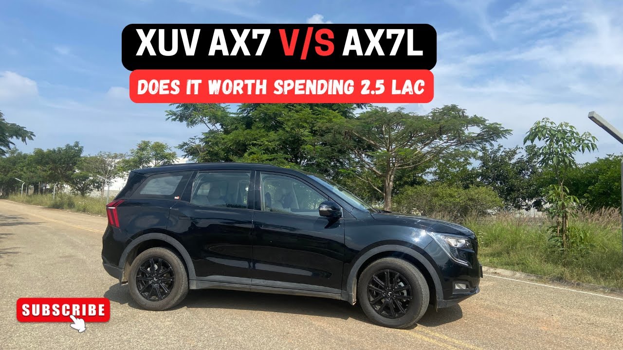 Mahindra XUV 700 AX7 vs AX7L | Does it worth spending 2.5 Lac? #xuv700 #mahindraxuv700ax7
