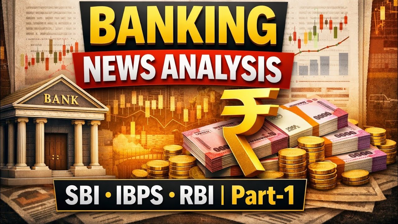February 2026  Banking News Analysis for All Bank Exams SBI, IBPS and RBI - Part 1