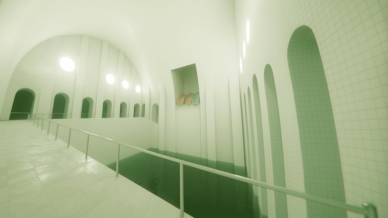 Echoes Through Empty Poolrooms|Dreamcore Ambient Music for Sleep, Study & Nostalgia