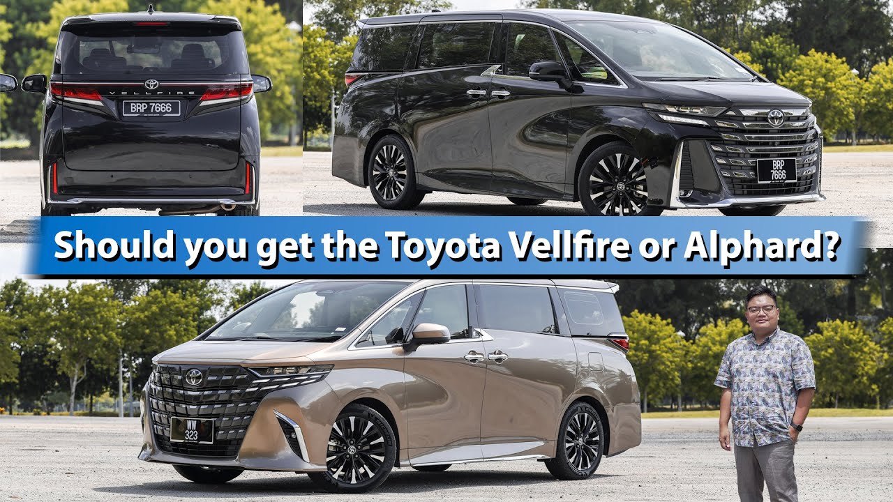 Should you buy the 2024 Toyota Vellfire or Alphard? Full review in Malaysia