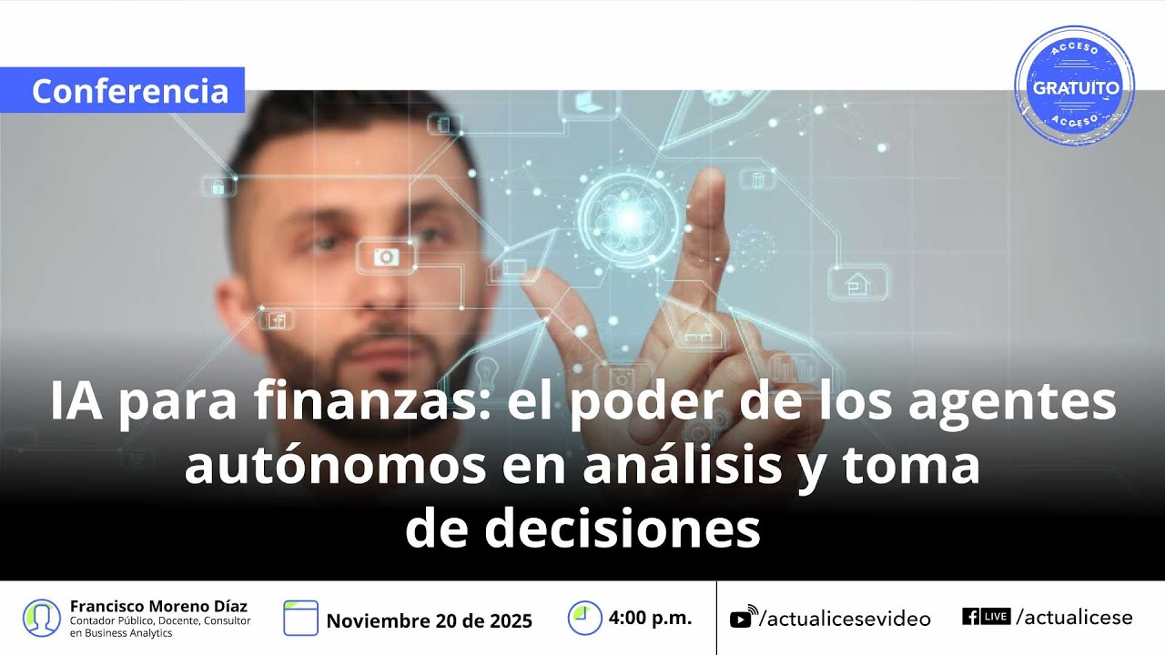 IA para finanzas: agentes aut&oacute;nomos en an&aacute;lisis y decisiones