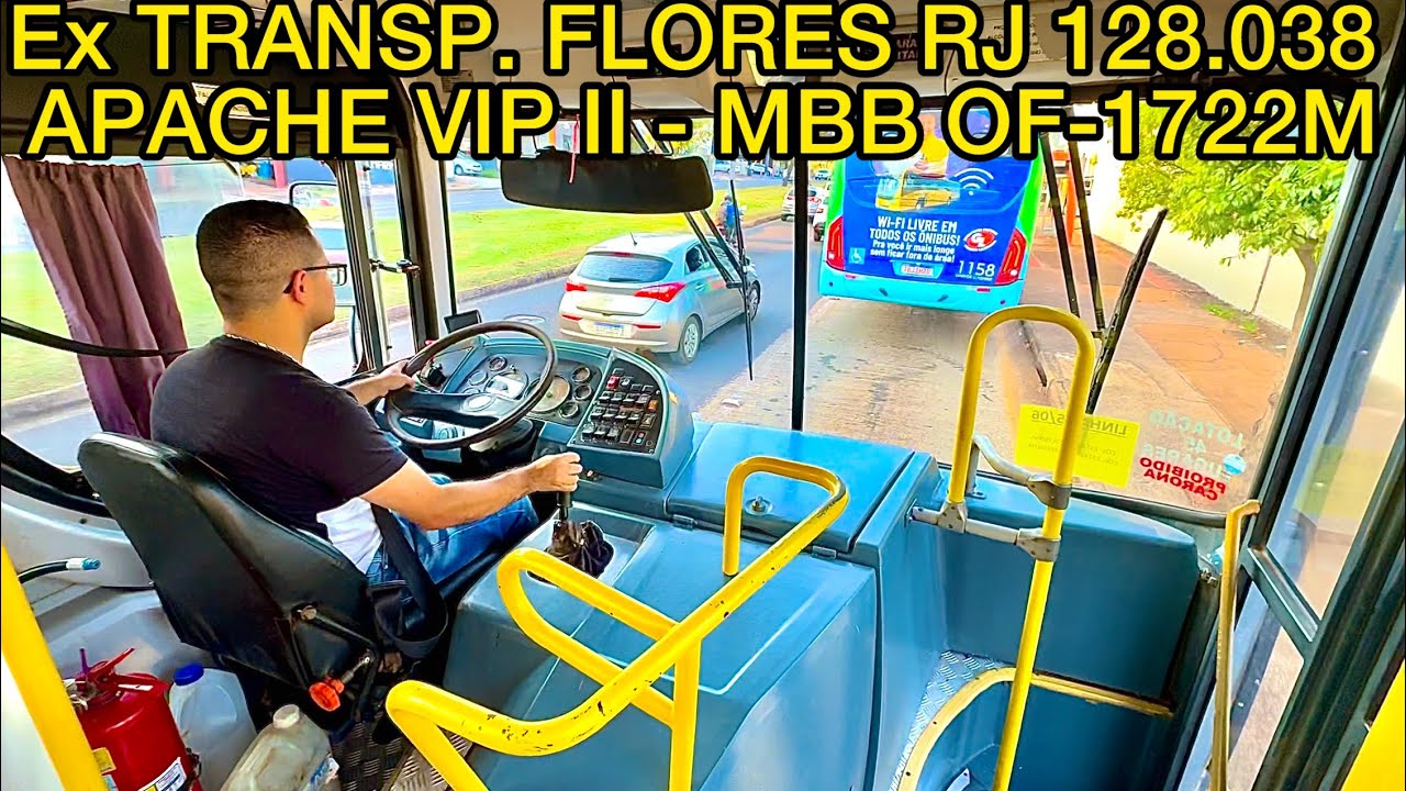 Ex TRANSP. FLORES RJ 128.038 / APACHE VIP II - MBB OF-1722M