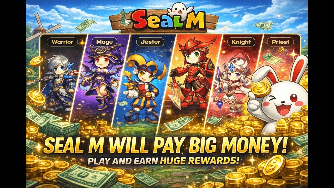 SEAL M NEW MMORPG NFT WEB3 WILL START