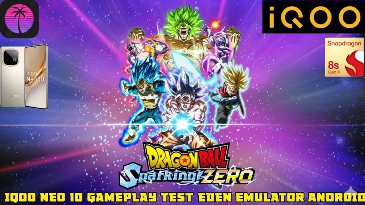 Dragon Ball Sparking ZERO Android Gameplay 😱 | iQOO Neo 10 + Eden Emulator#dragonball #goku #vageta 