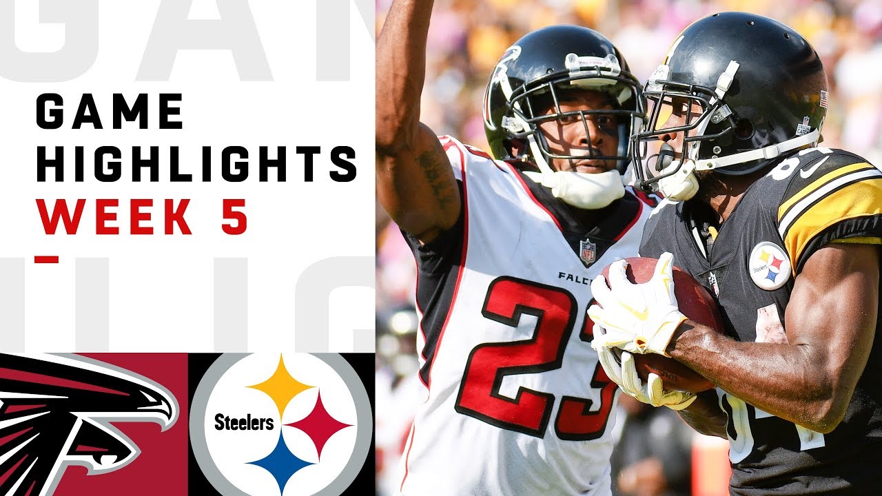 Falcons vs. Steelers Week 5 Highlights | NFL 2018